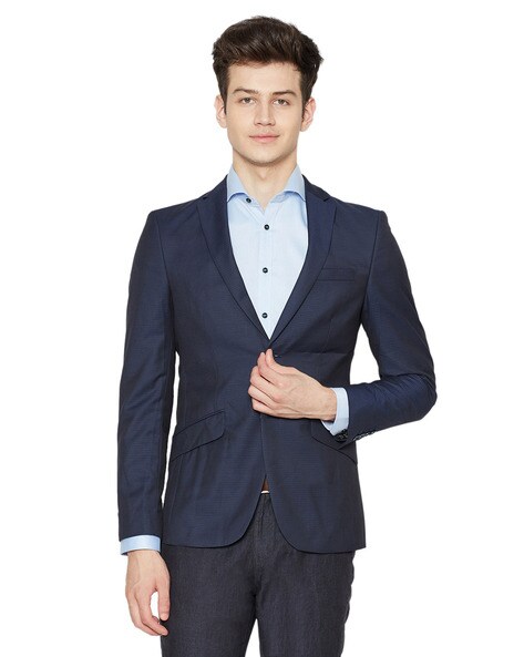 Buy Dark Blue Blazers & Waistcoats for Men by Luxrio Online