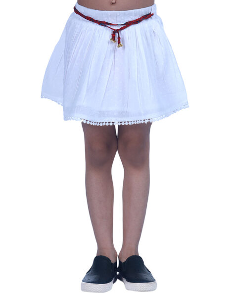 White skirts 2024 for kids