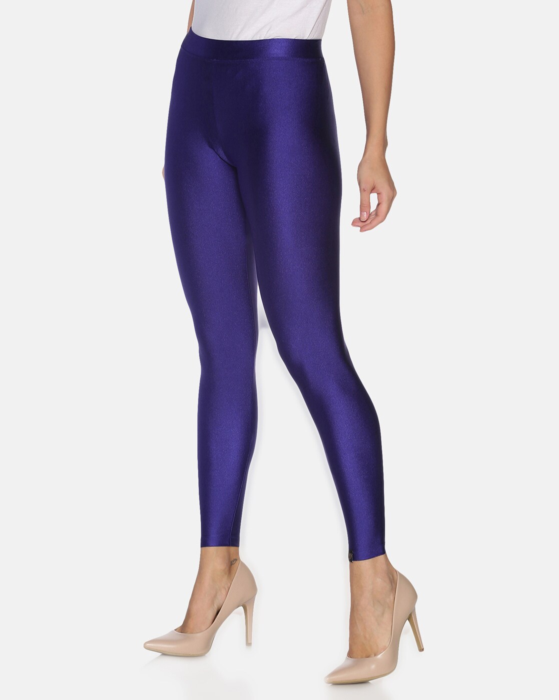 Discover 104+ royal blue leggings online india latest