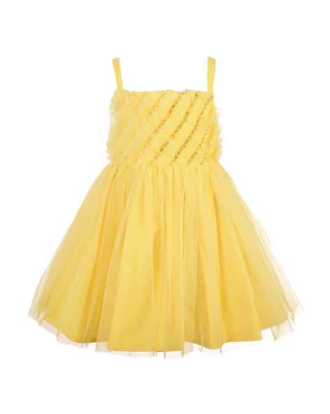 A Little Fable Embellished Camisole Neck Dress
