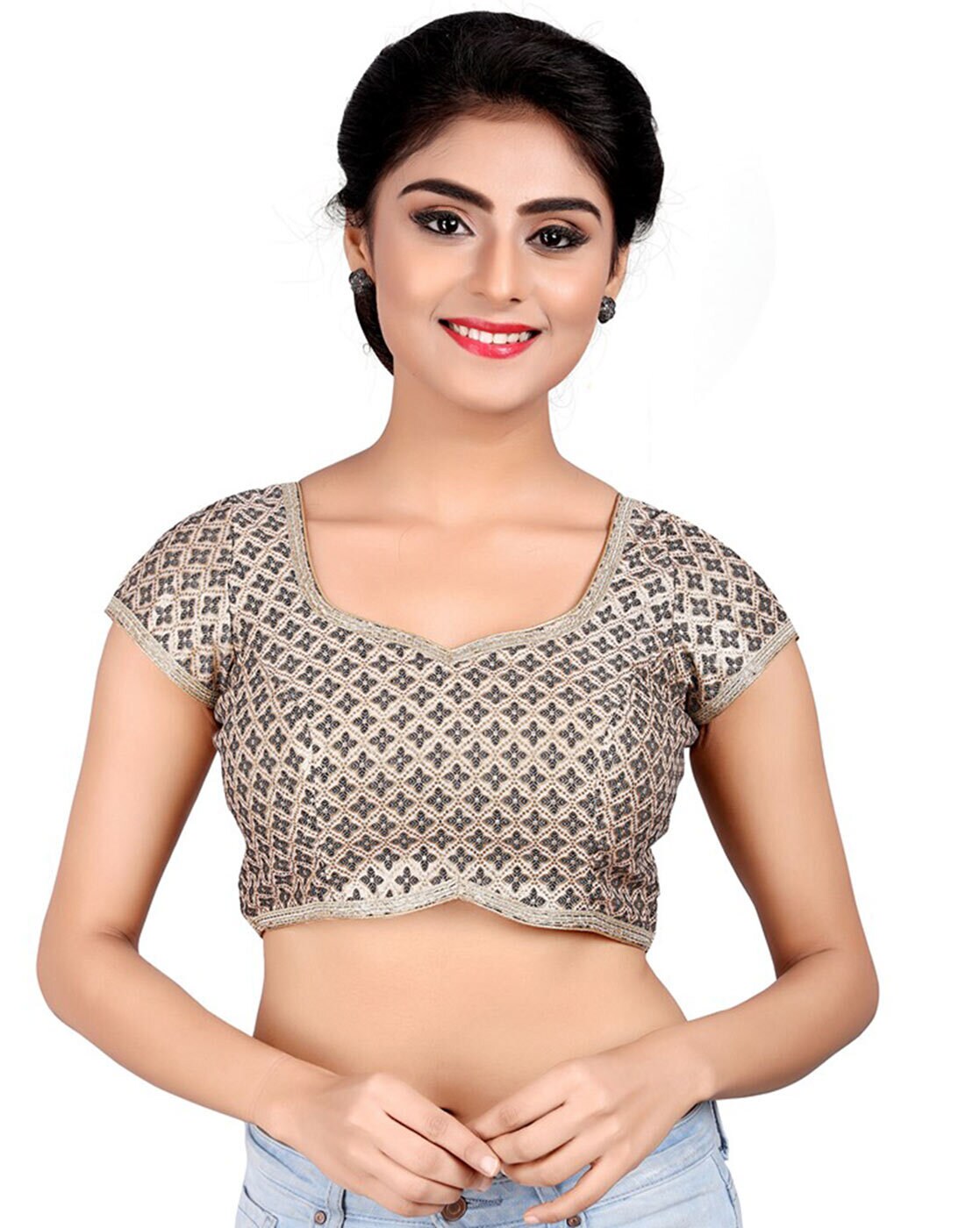 Buy Black Blouses for Women by Vamas Online