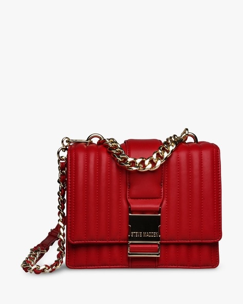 Buy THEY CAN WAIT RED PURSE for Women Online in India