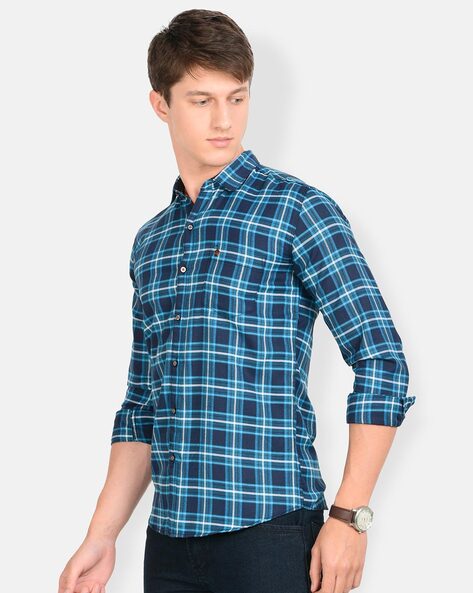 Buy Blue Shirts for Men by CAMISA Online Ajio