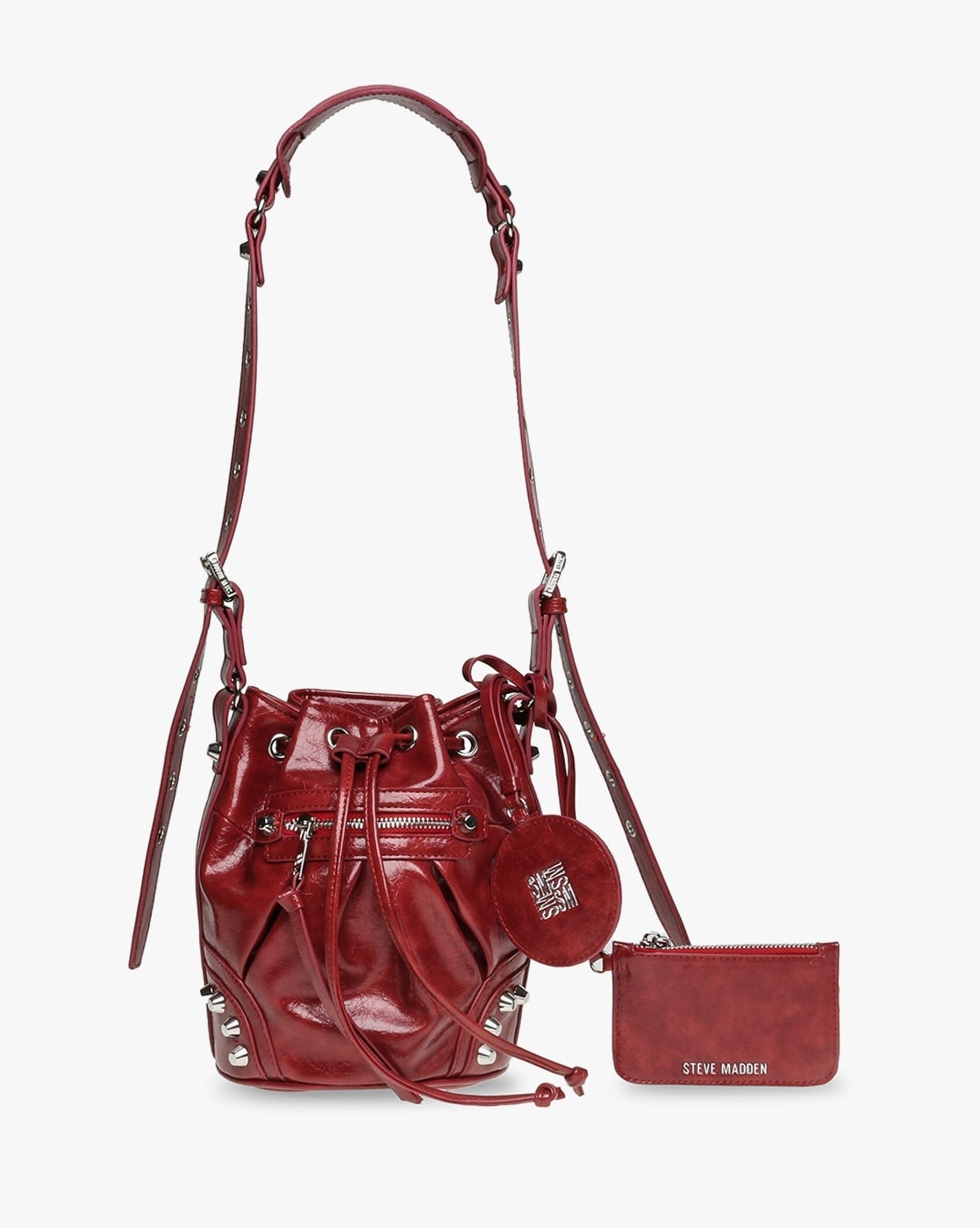 Steve madden purses red hot sale