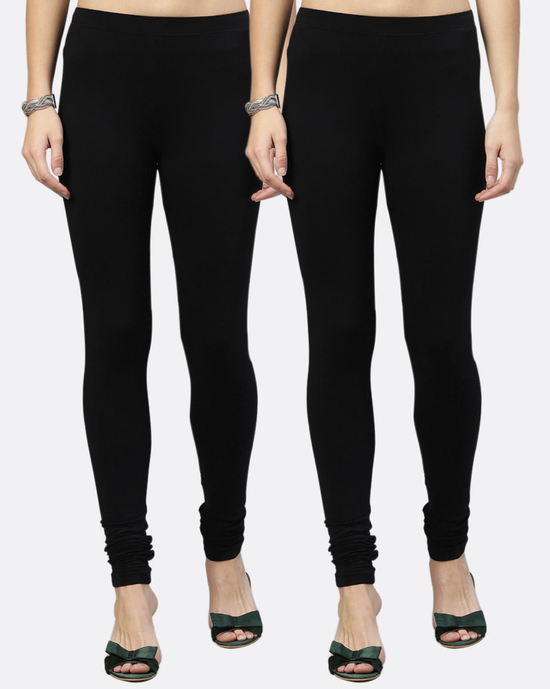 Buy Black Leggings for Women by Kryptic Online