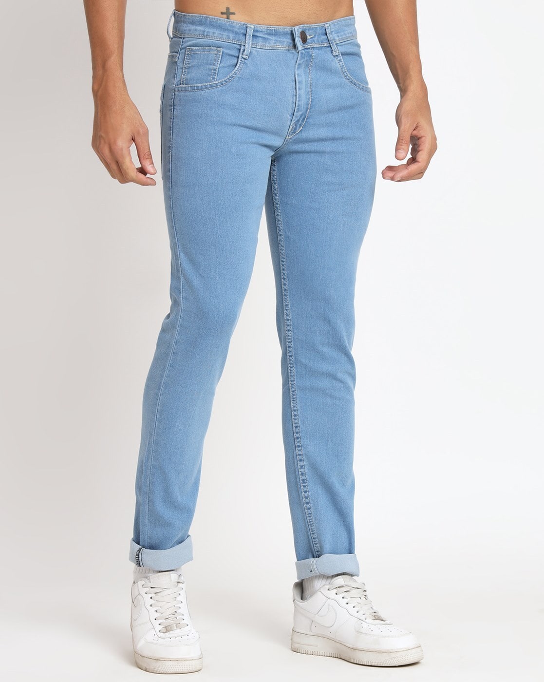 Buy Blue Jeans for Men by RAGZO Online