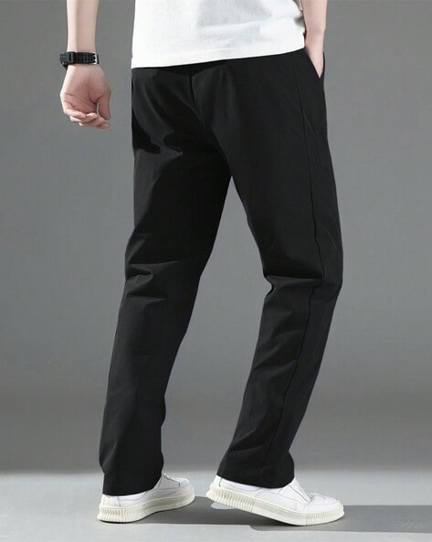 Buy Jet Black Track Pants for Men by Teamspirit Online | Ajio.com-seedfund.vn