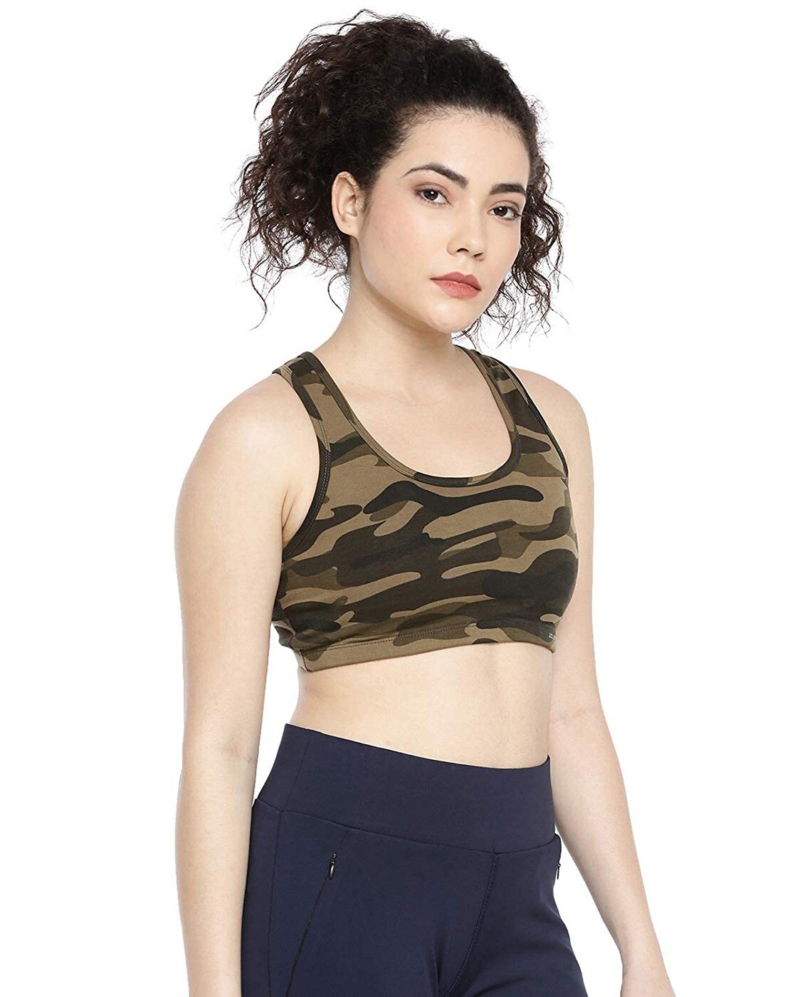Army Camouflage Sports Bra For Women at Rs 699.00, Ladies Sports Bra