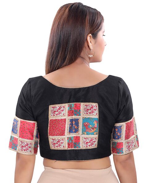 Buy Black Blouses for Women by Vamas Online