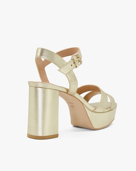 Molten Block Heeled Sandals