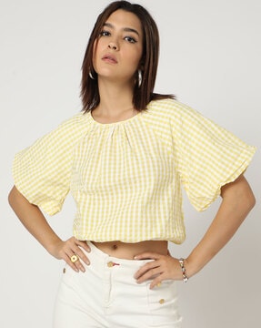 Buy Yellow Shirts for Women by YOUSTA Online