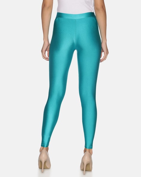 Shiny Ankle Length Spandex Leggings For Women Elastic Glossy Ladies Red  Trousers For Yoga, Fitness, And Athletic Wear Solid Color, H1221 From  Mengyang10, $6.78 | DHgate.Com