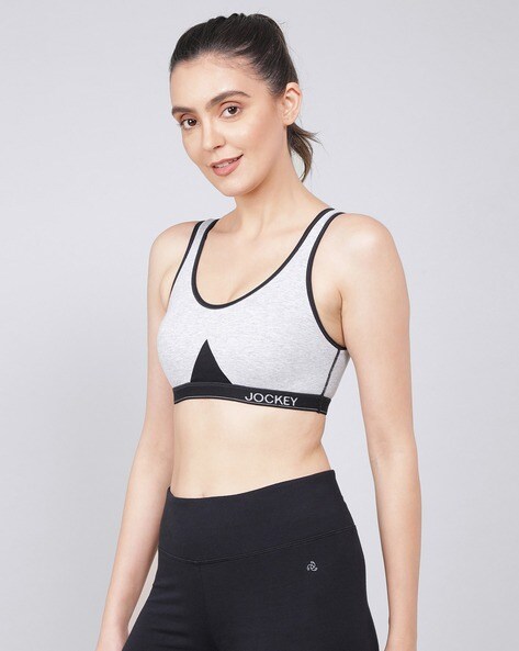 jockey slip on active bra