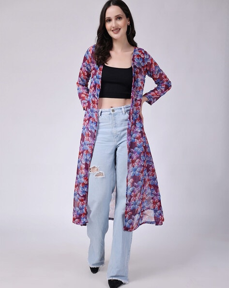 Buy Purple Shrugs Jackets for Women by Cation Online Ajio