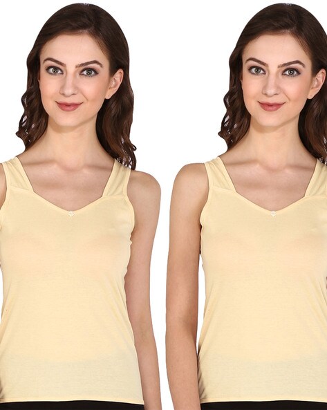 Buy Beige Camisoles & Slips for Women by MOD & SHY Online