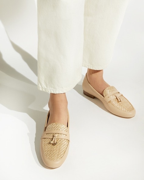 Dune womens tan on sale loafers