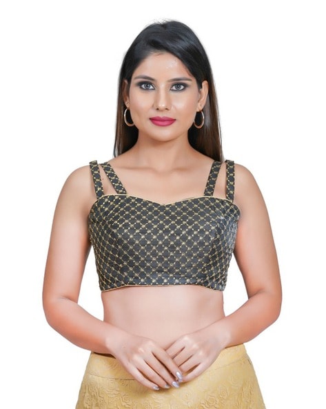 Buy Black Blouses for Women by Vamas Online