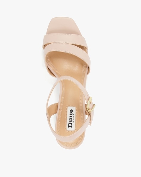 Mid block heel discount sandals