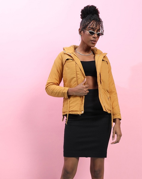 Side zip hotsell bomber jacket