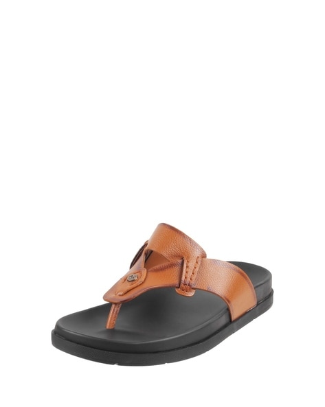 Buy Tan Sandals for Men by Metro Online Ajio