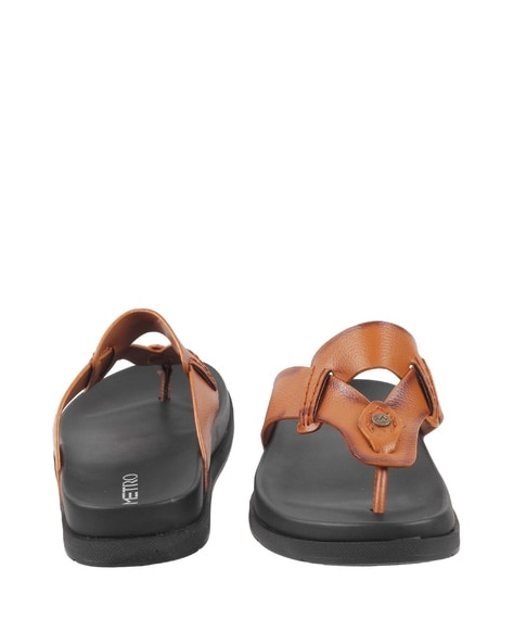 Metro tan best sale thong sandals