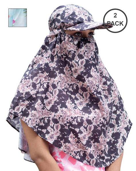 Pack of 2 Floral Printed Scarfs Price in India