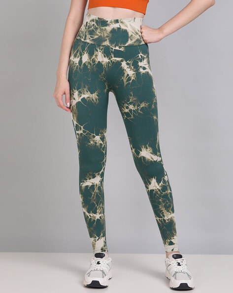 Tie Waist Leggings | Contrast leggings, Waist leggings, Printed sports  leggings