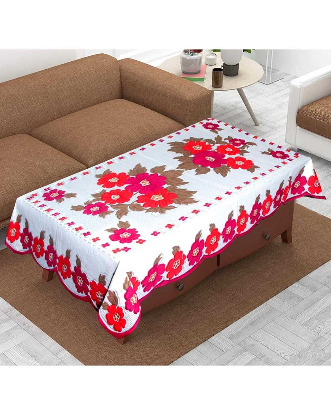 Buy White Table Covers, Runners & Slipcovers for Home & Kitchen by Kuber  Industries Online