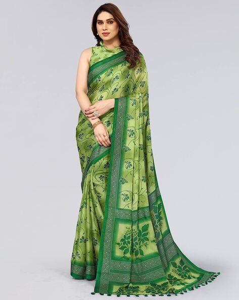 Buy Aqua Sarees for Women by ARECA DESIGNER Online | Ajio.com