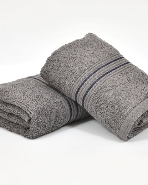 Guest Hand Towels Set 2, 20x32| Addis Gray Bathroom, 54kibo