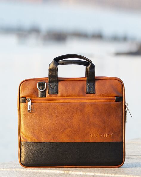 Buy Brown Laptop Bags for Men by ESKE Online | Ajio.com