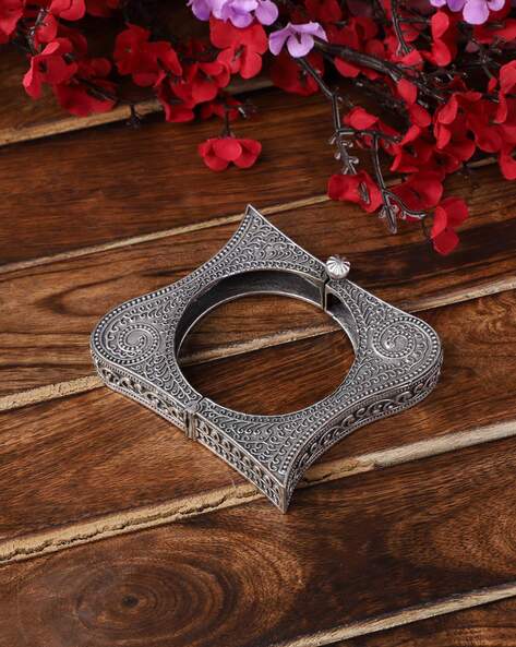 Silver-Plated Cuff Bracelet