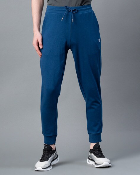 Red and deals blue joggers