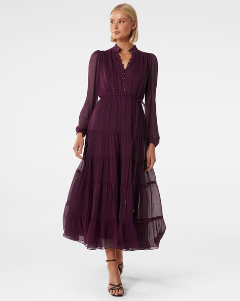 Buy Purple Dresses for Women by Forever New Online Ajio