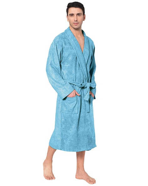 Buy 3 in 1 Bathrobe / Towel / Bath Gown, Brown Colour Online In India At  Discounted Prices
