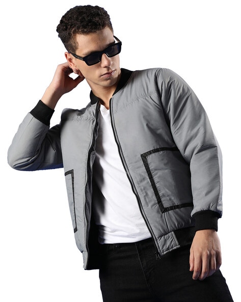 Buy Olive Grey Jackets & Coats for Men by Buda Jeans Co Online | Ajio.com