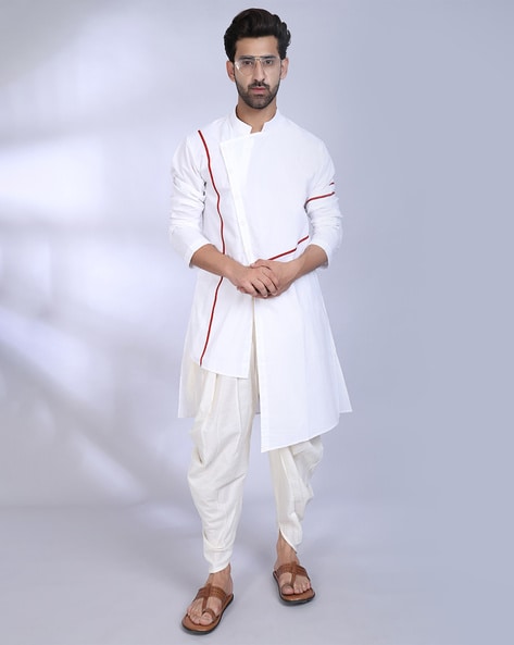 Angrakha mens clearance kurta