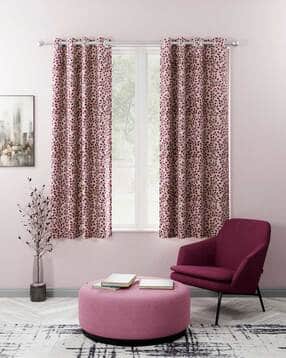 bianca Set of 2 Leaf Print Window Curtains-picture-11