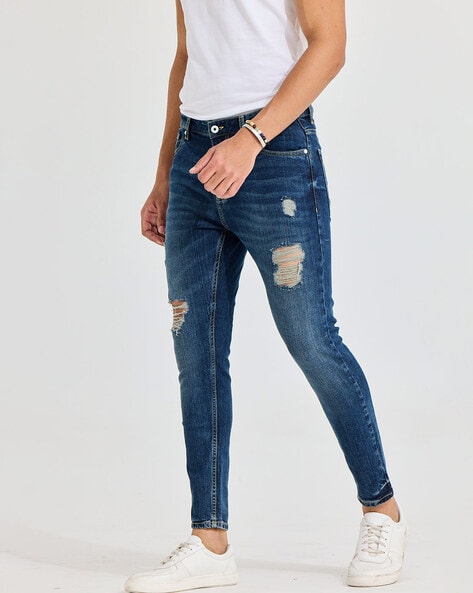 Skinny Fit Jeans with 5-Pocket Styling