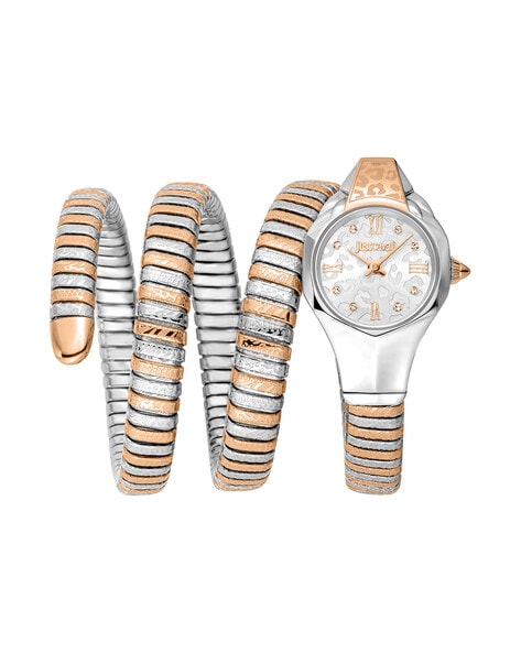 Buy JUST CAVALLI JC1L001M0065 Glam Snake Analog Watch for Women at Best  Price @ Tata CLiQ