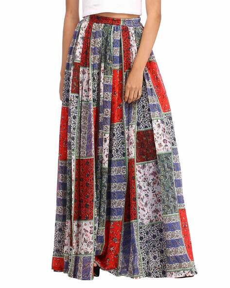 Buy Red Skirts for Women by Scorpius Online | Ajio.com