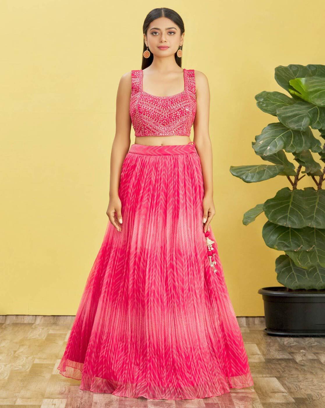 Buy Pink Lehenga Choli Sets for Women by ZEEL CLOTHING Online