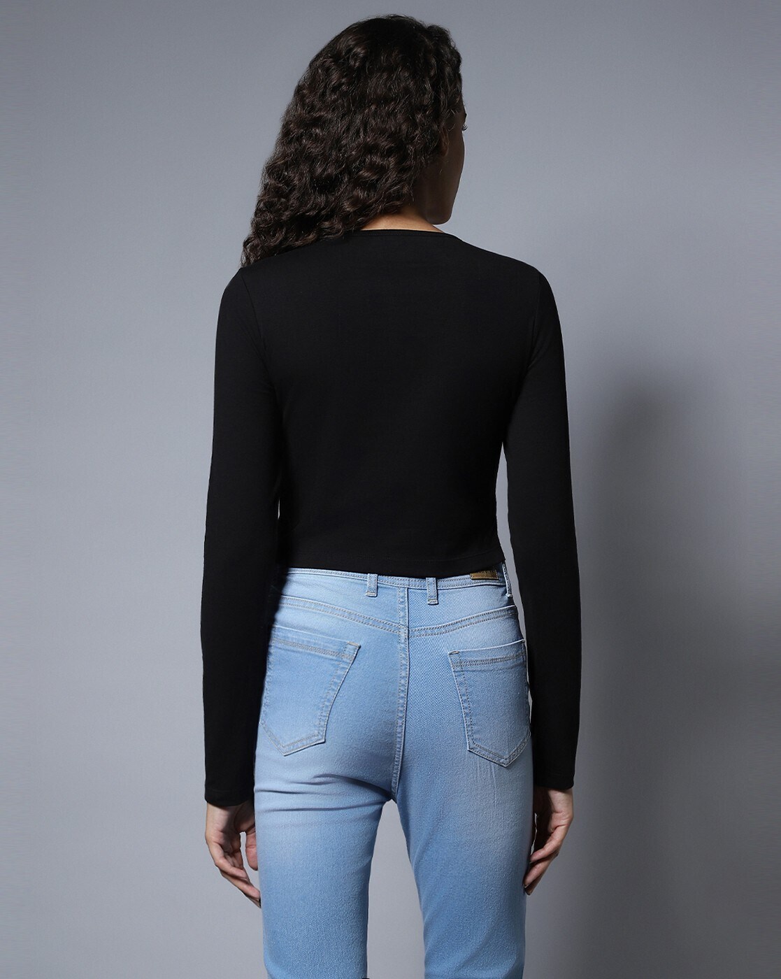 Women Relaxed Fit Cropped Top