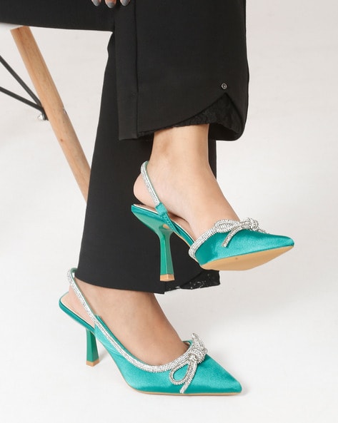 Slingback stilettos 2024