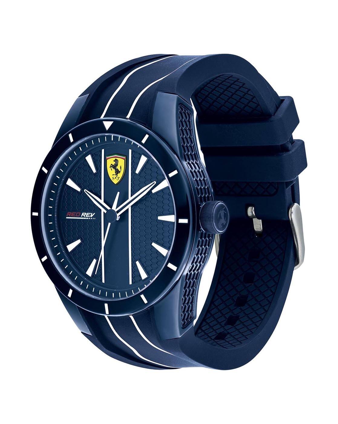 Buy Ferrari Scuderia Redrev Quartz Watch-0830541 Online | Ajio.com