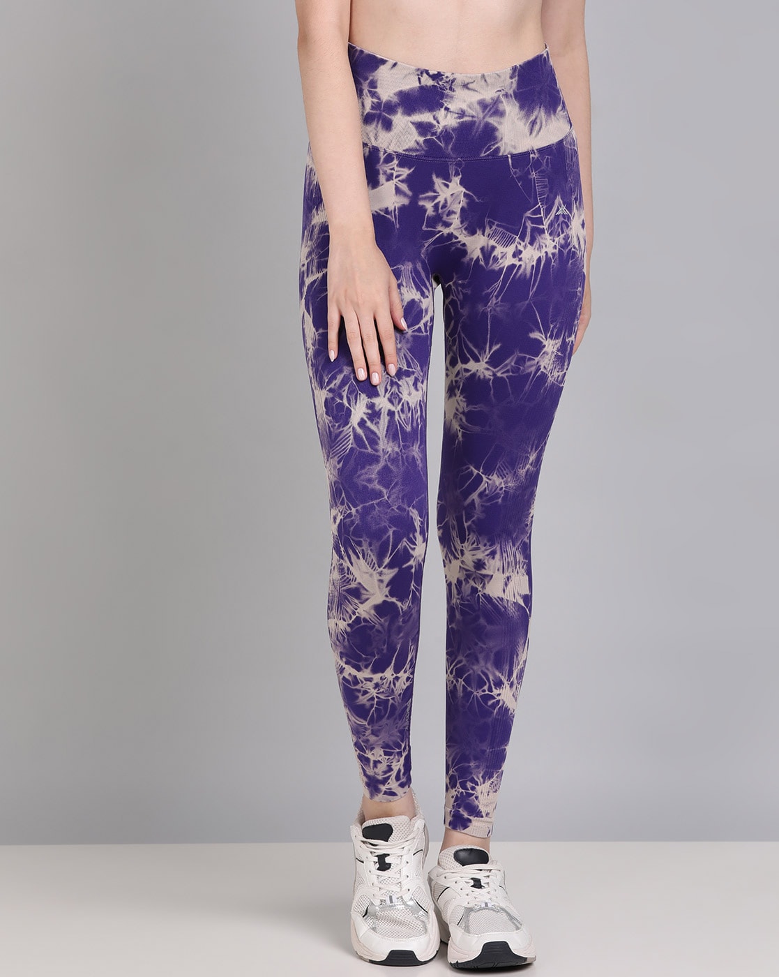 Buy Pastel Tie Dye Workout Leggings Womens High Waist Full or Capri  Athletic Leggings for Workout, Yoga, Running and Sports Lavender Tie Dye  Online in India 