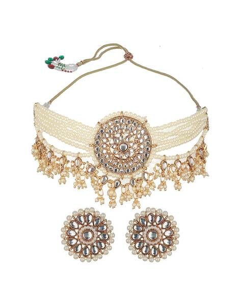 Gold plated collar on sale necklace