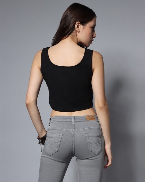 Buy Black Tops for Women by High Star Online