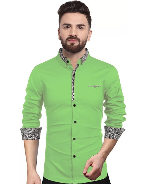 sea green colour shirt