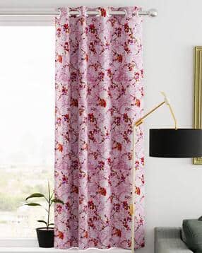 bianca Floral Print Eyelet Window Curtain-picture-32